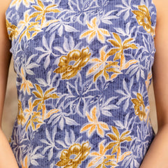 EthniFlair Paisley Printed Square Neck Kurti