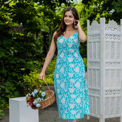 EthniFlair Floral Printed Kurta