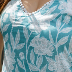 EthniFlair Floral Printed Kurta