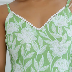 EthniFlair Floral Printed Kurta