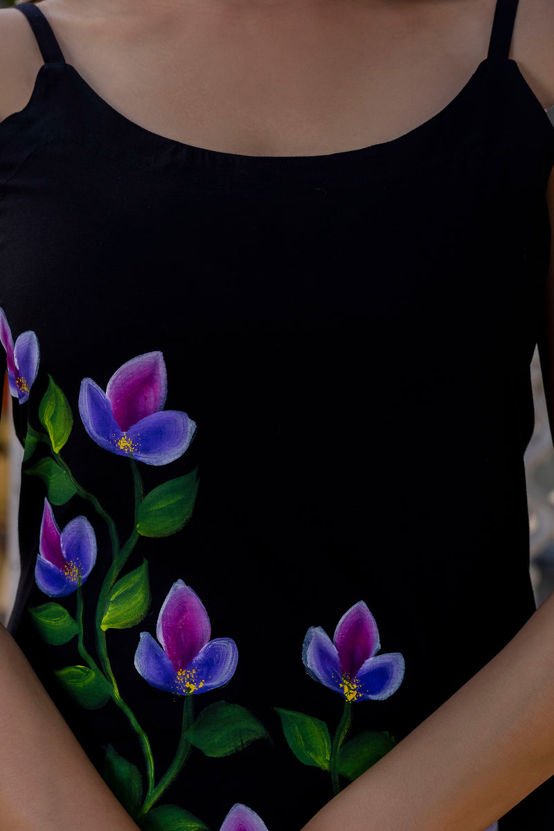 EthniFlair Floral Phulkari Kurta with Pyjamas & Dupatta