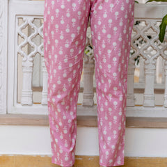 EthniFlair Floral Printed Round Neck Anarkali Kurta With Trousers And Dupatta