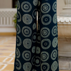 Cotton Aari work Kurta with Palazzo & Dupatta