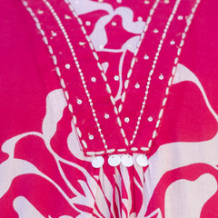 EthniFlair Floral Printed V Neck Straight Kurta & Trousers With Dupatta
