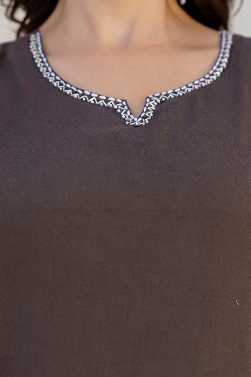 EthniFlair Solid Kurta with Pyjama & Dupatta