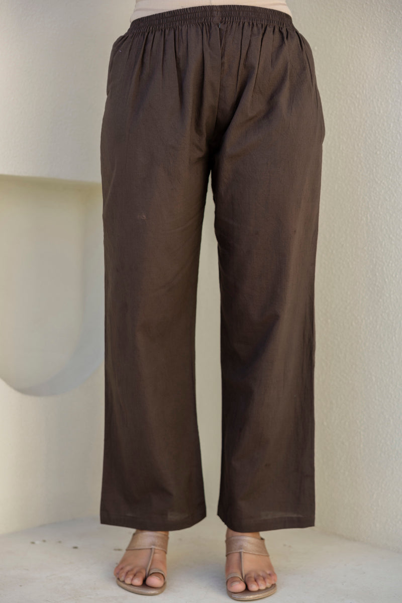 EthniFlair Solid Kurta with Pyjama & Dupatta