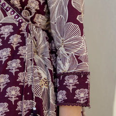 EthniFlair Floral Printed Kurta with Pyjama & Dupatta