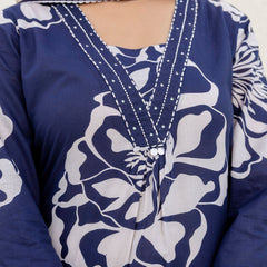 EthniFlair Floral Printed Kurta with Trousers & Dupatta