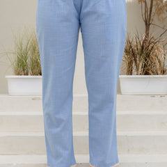 EthniFlair Floral Embroidered Kurta with Trousers & Dupatta