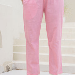 EthniFlair Yoke Design V-Neck Pleated Kurta With Trousers & Dupatta