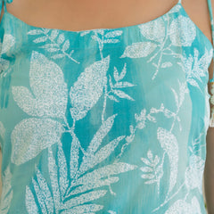 EthniFlair Floral Printed Kurta with Trousers & Dupatta