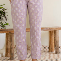 EthniFlair Floral Printed Shoulder Straps Kurta With Trousers & Dupatta