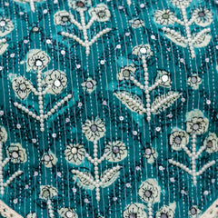 EthniFlair Ethnic Motifs Embroidered Kurta with Pyjamas & Dupatta