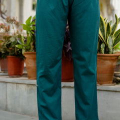 EthniFlair Ethnic Motifs Embroidered Kurta with Pyjamas & Dupatta