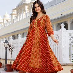 Women Floral Printed Panelled Pure Cotton Kurta with Trousers & Dupatta