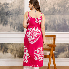 EthniFlair Sleeveless Floral Kurta