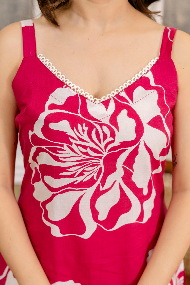 EthniFlair Sleeveless Floral Kurta