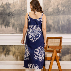 EthniFlair Sleeveless Floral Kurta
