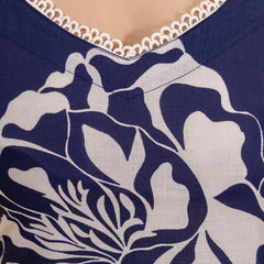 EthniFlair Sleeveless Floral Kurta