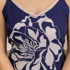 EthniFlair Sleeveless Floral Kurta