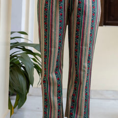 EthniFlair Floral Printed Empire Kurta with Trousers & Dupatta