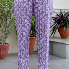 EthniFlair Floral Yoke Design Aari Work Kurta with Pyjamas & Dupatta