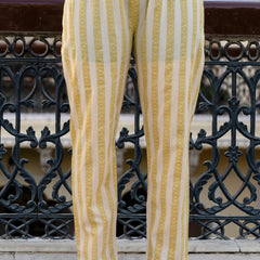 EthniFlair Floral Printed Mirror Work Anarkali Kurta With Trousers & Dupatta