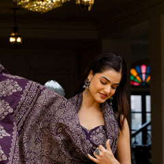 EthniFlair Women Ethnic Motifs Printed Regular Pure Cotton Kurta with Palazzos & With Dupatta