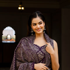 EthniFlair Women Ethnic Motifs Printed Regular Pure Cotton Kurta with Palazzos & With Dupatta