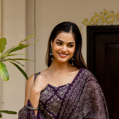 EthniFlair Women Ethnic Motifs Printed Regular Pure Cotton Kurta with Palazzos & With Dupatta