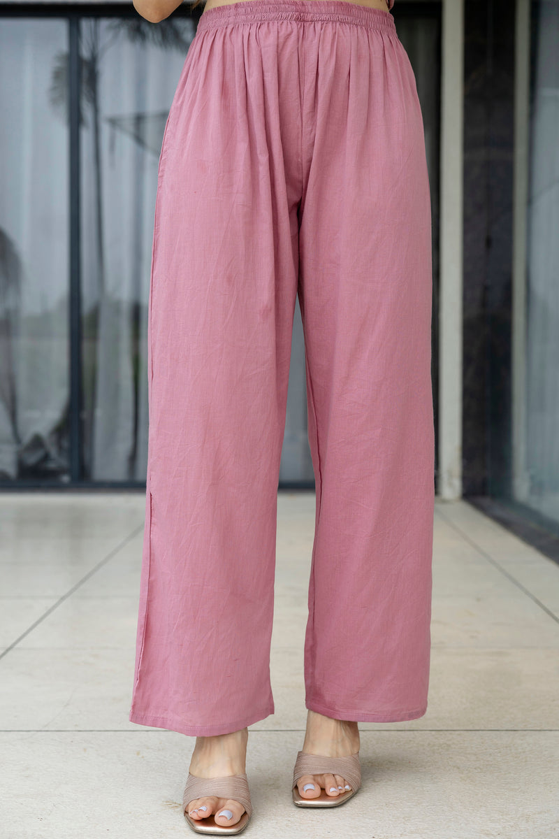 EthniFlair Ethnic Motifs Printed Silk Straight Kurta With Palazzos & Dupatta