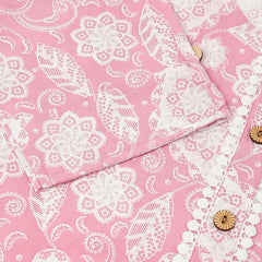 EthniFlair Floral Printed Round Neck Straight Kurta6