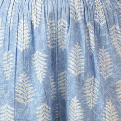 EthniFlair Floral Printed Embroidered Kurta with Patiala & Dupatta