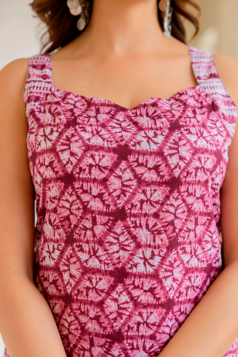 EthniFlair Floral Printed Kurta with Pyjamas & Dupatta