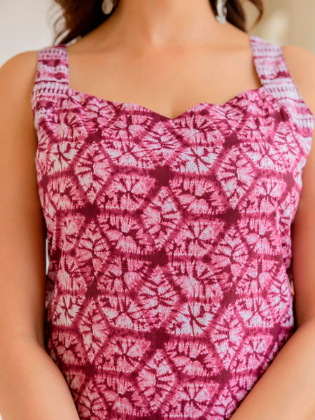 EthniFlair Floral Printed Kurta with Pyjamas & Dupatta