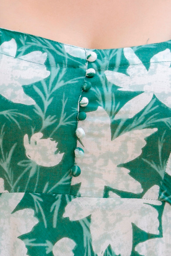 EthniFlair Floral Printed Floral Anarkali Kurta