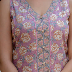 EthniFlair Floral Printed Kurta with Pyjamas & Dupatta