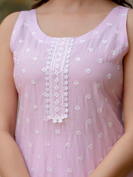 EthniFlair Ethnic Motifs Printed Sequinned Floral Kurta