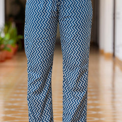 EthniFlair Floral Printed Empire Aari Work Kurta with Pyjamas & Dupatta