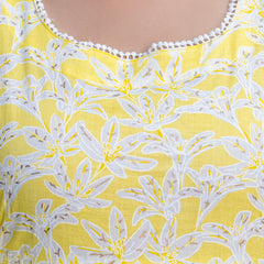 EthniFlair Floral Printed Floral Anarkali Kurta