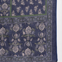 EthniFlair Floral Yoke Design Angrakha Aari Work Kurta with Trousers & Dupatta