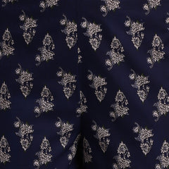 EthniFlair Floral Yoke Design Angrakha Aari Work Kurta with Trousers & Dupatta