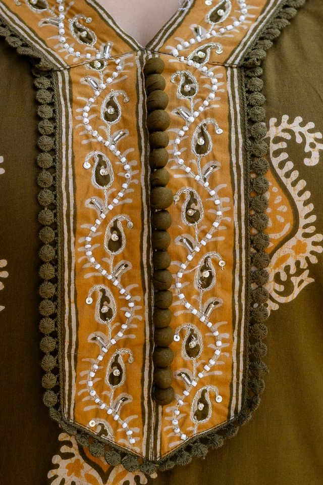 EthniFlair Women Cotton Yoke detail Straight Kurta Pant Dupatta Set